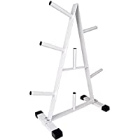 ScSPORTS 10000206 - Soporte para halteras- Color Blanco
